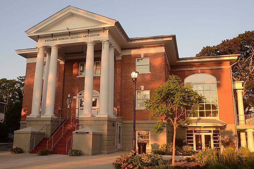 The Katharine-Hepburn Cultural Arts Center in Old Saybrook, Connecticut