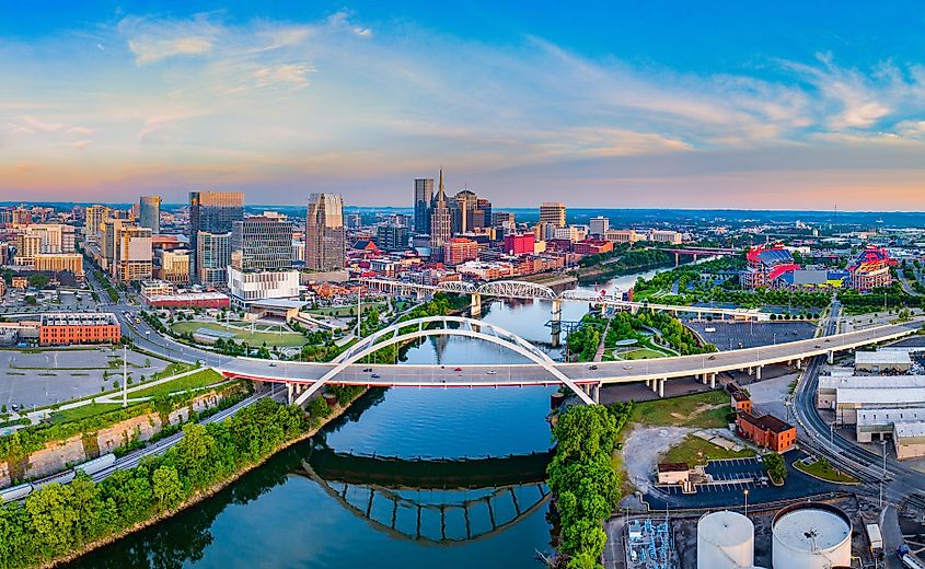 Cumberland River in Nashville