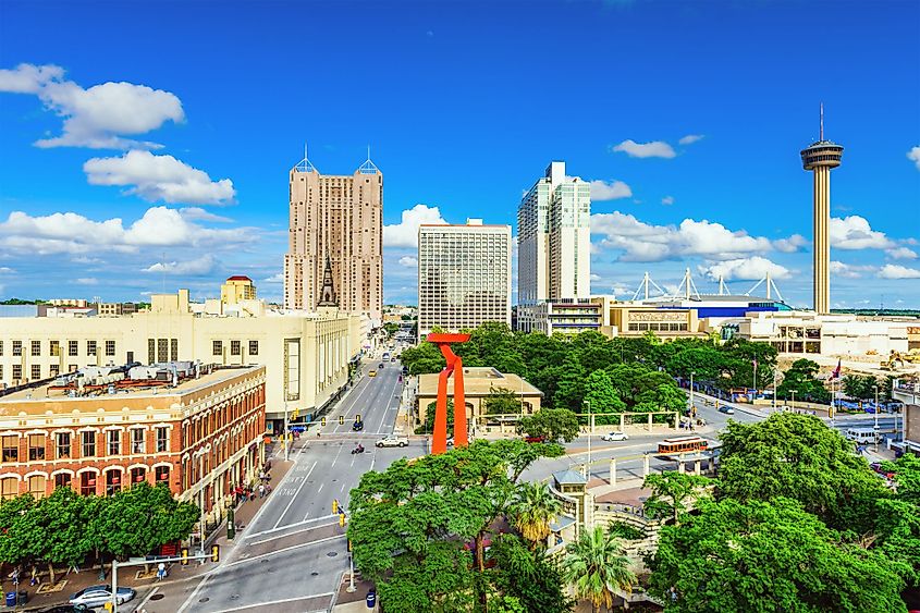 San Antonio, Texas, downtown skyline