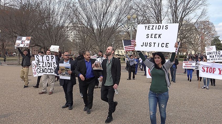 Yazidi Protest