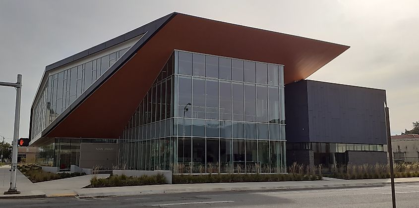 Main Library in Pine Bluff, Arkansas.