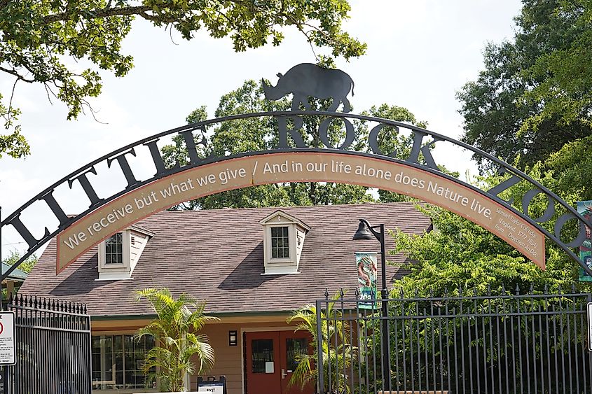 Little Rock Zoo in Little Rock, Arkansas