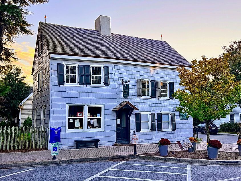 The Ryves Holt House is the oldest surviving house in the U.S. state of Delaware. It was built in 1665.