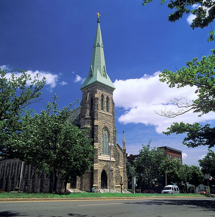St. Peter's Roman Catholic Church in Danbury, Connecticut