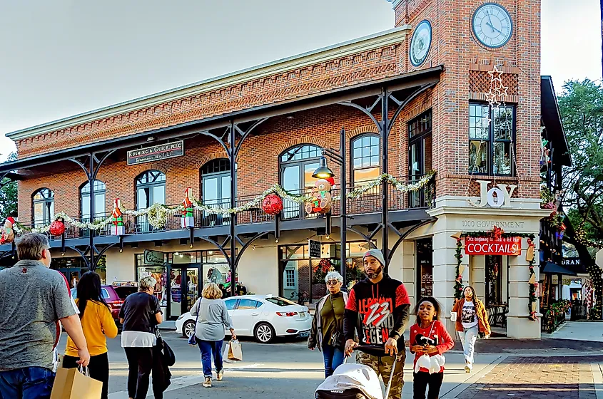 Downtown Ocean Springs, Mississippi