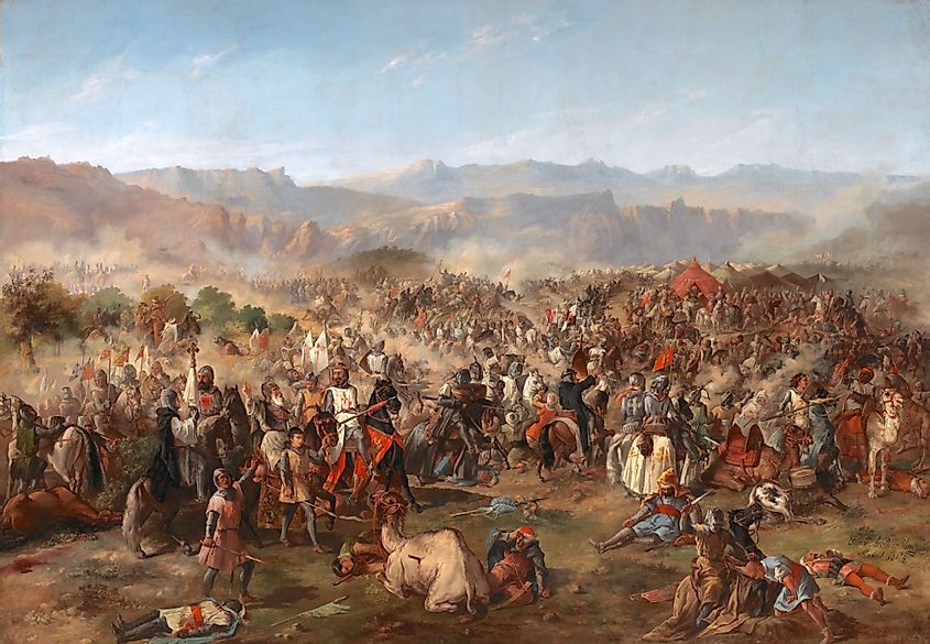 The Battle of Las Navas de Tolosa, an important turning point of the Reconquista