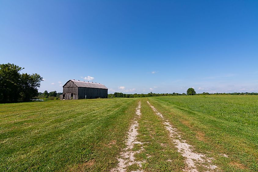 Location of the Battle of Richmond that took place during the American Civil War in Richmond, Kentucky