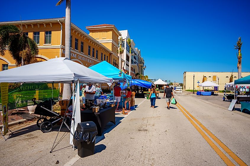 Farmers' Market in Punta Gorda, Florida