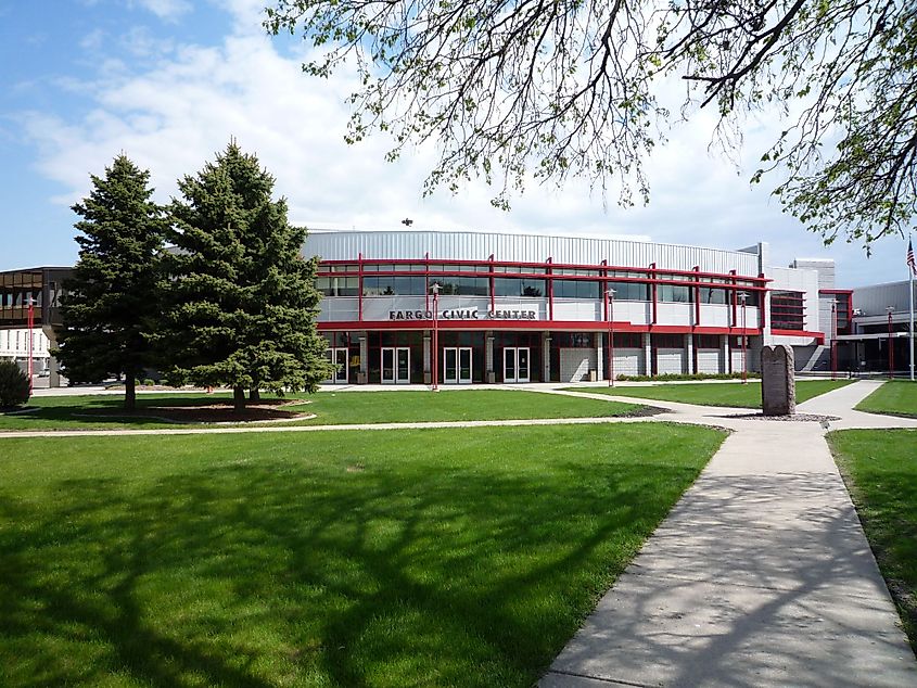 Fargo Civic Center in Fargo, North Dakota