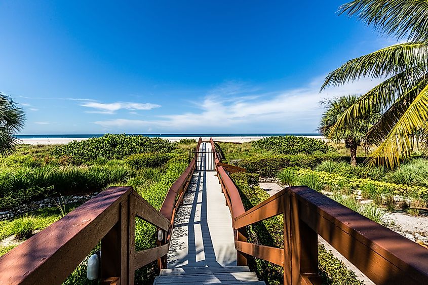 Boardwalk in Marco Island, Florida