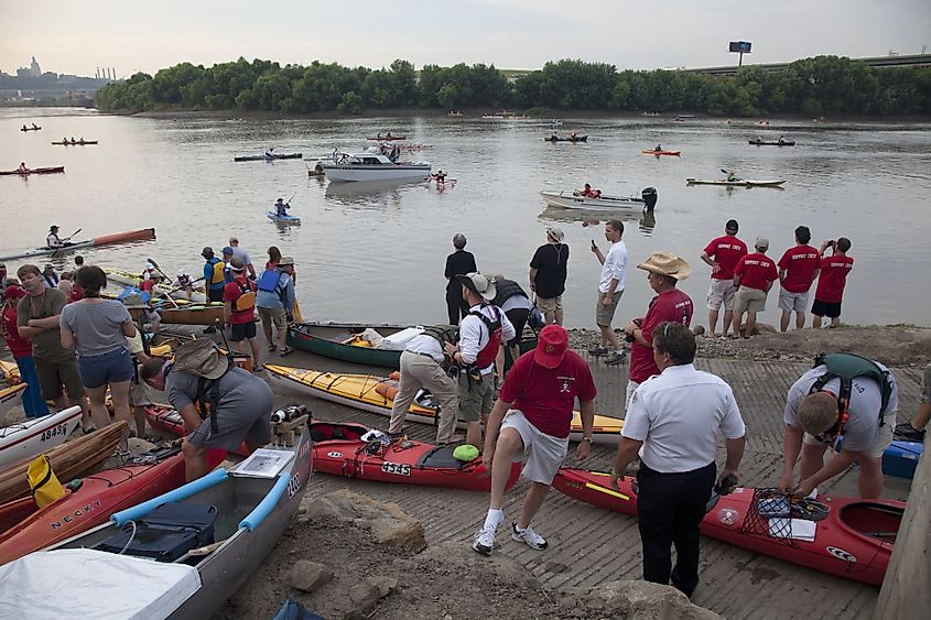 Kaw Point Kansas River