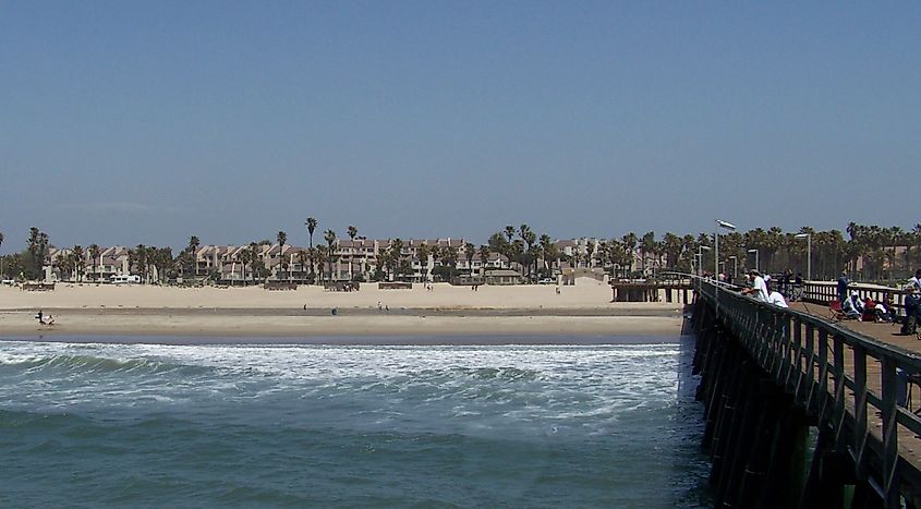 Beach and pier of Port Hueneme