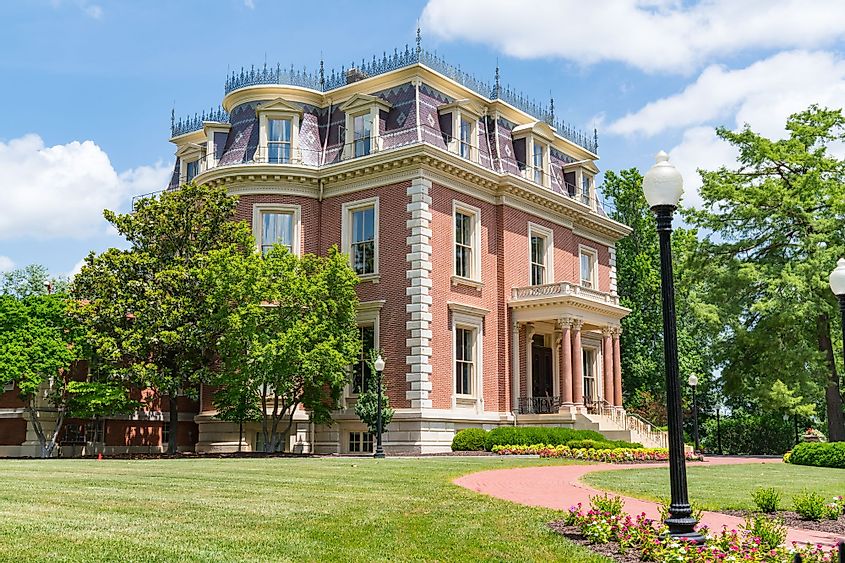 Historic Missouri Governor's Mansion in Jefferson City