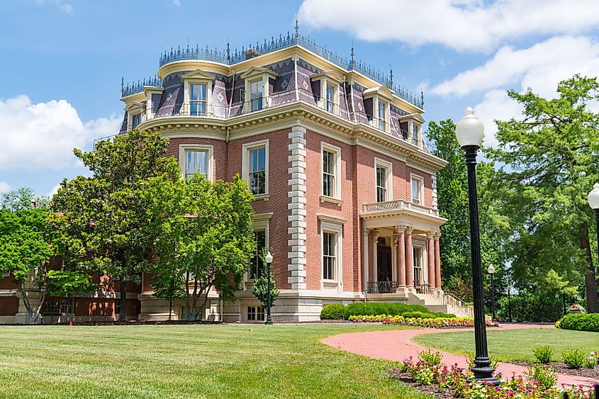 Historic Missouri Governor's Mansion in Jefferson City