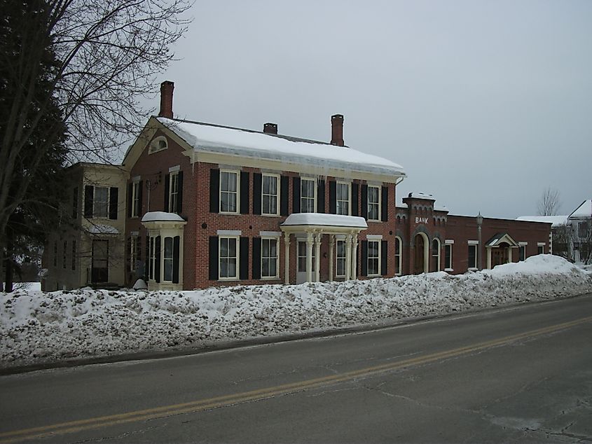 Historic buildings in the town of Orwell, Vermont.