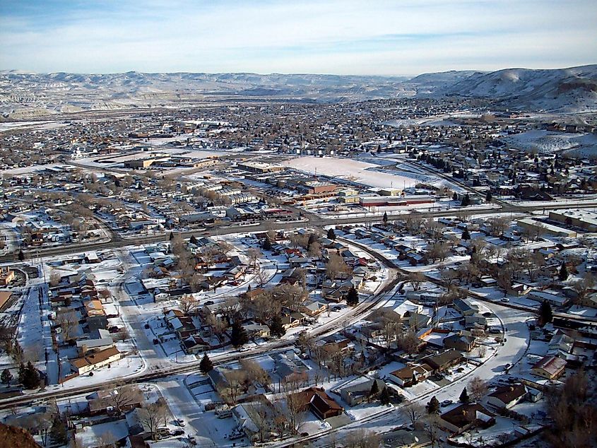 Southeast Green River, from Mansface Hill