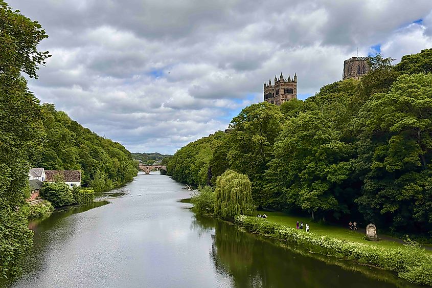 Durham's beautiful riverside setting and cathedral view. Image credit: Bryan Dearsley