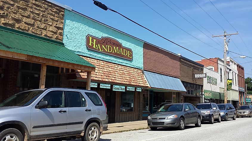 Downtown Leslie, Arkansas