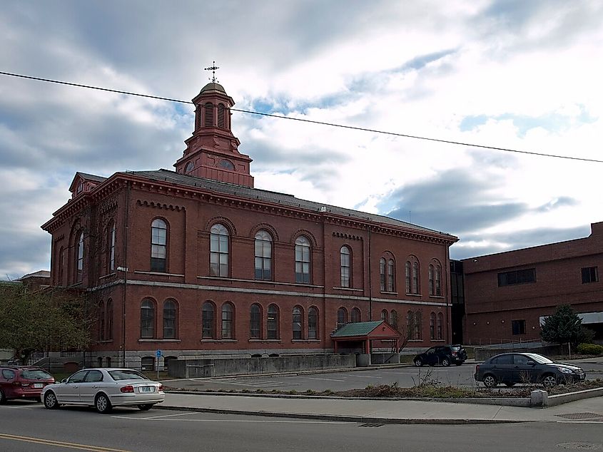 Fairfield County Courthouse, Bridgeport, Connecticut.