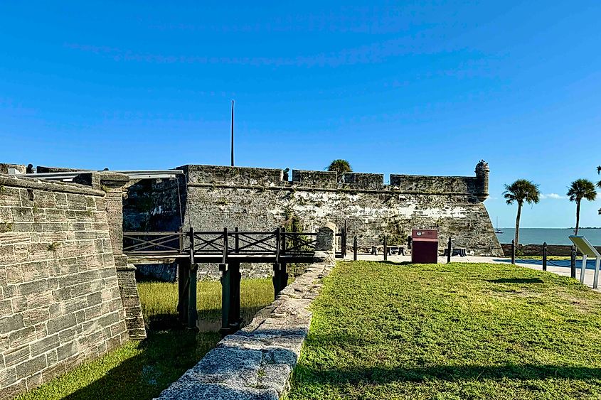Castillo de San Marcos in St Augustine Image Credit Bryan Dearsley