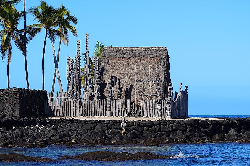 Editorial Photo Credit: Suchan via Shutterstock. Puʻuhonua O Honaunau National Historical Park