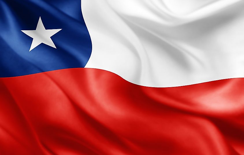 National flag of Chile