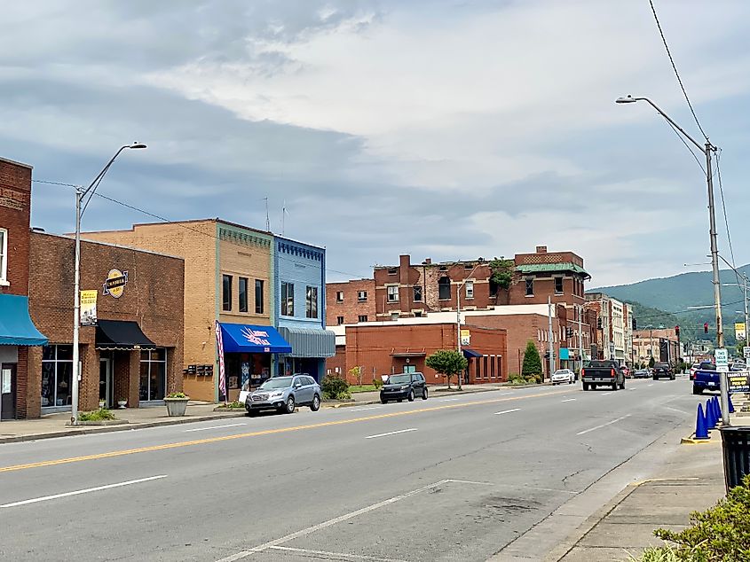 Cumberland Avenue in Middlesboro, Kentucky