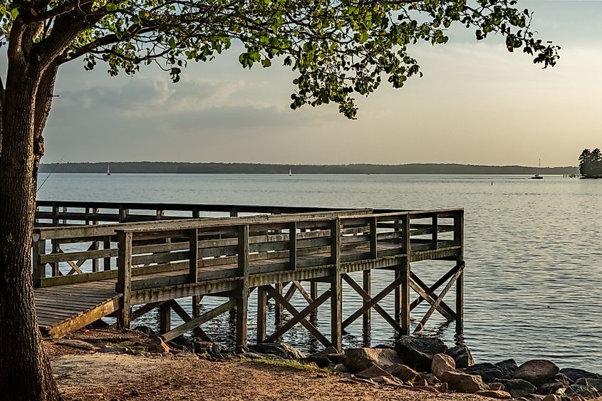 Lake Murray near Lexington, South Carolina
