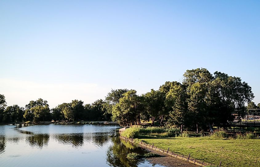 santa fe park, Chanute, Kansas, USA.