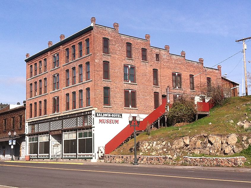 Baldwin Hotel Museum in Klamath Falls, Oregon.