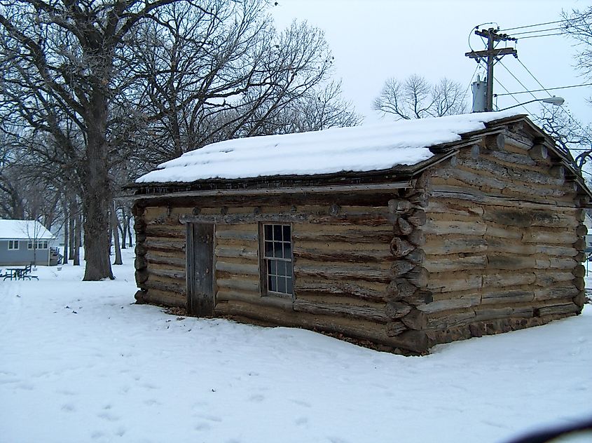 Spirit Lake Massacre Log Cabin (Gardner Log Cabin).