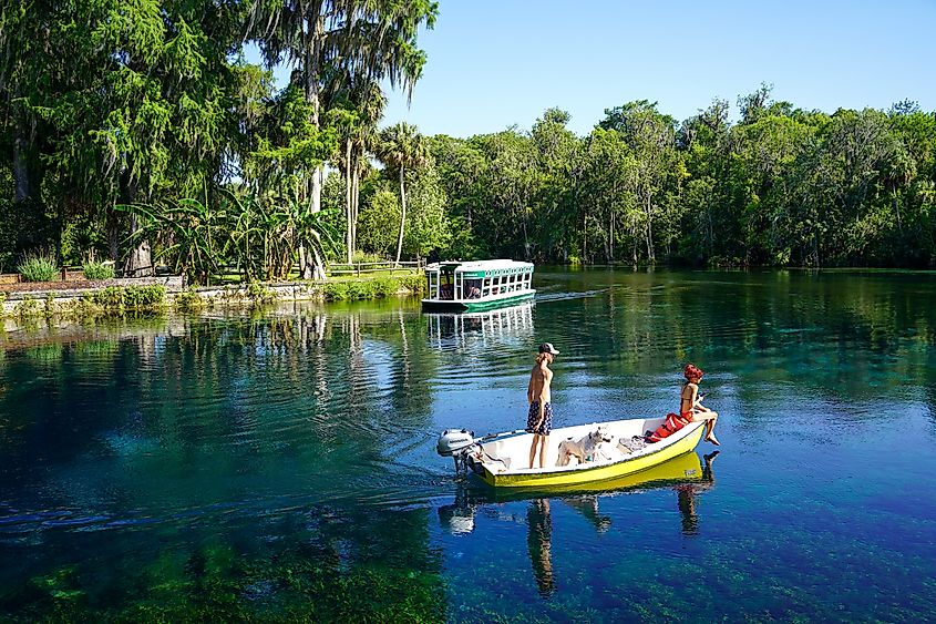 Silver Springs State Park in Silver Springs, Florida