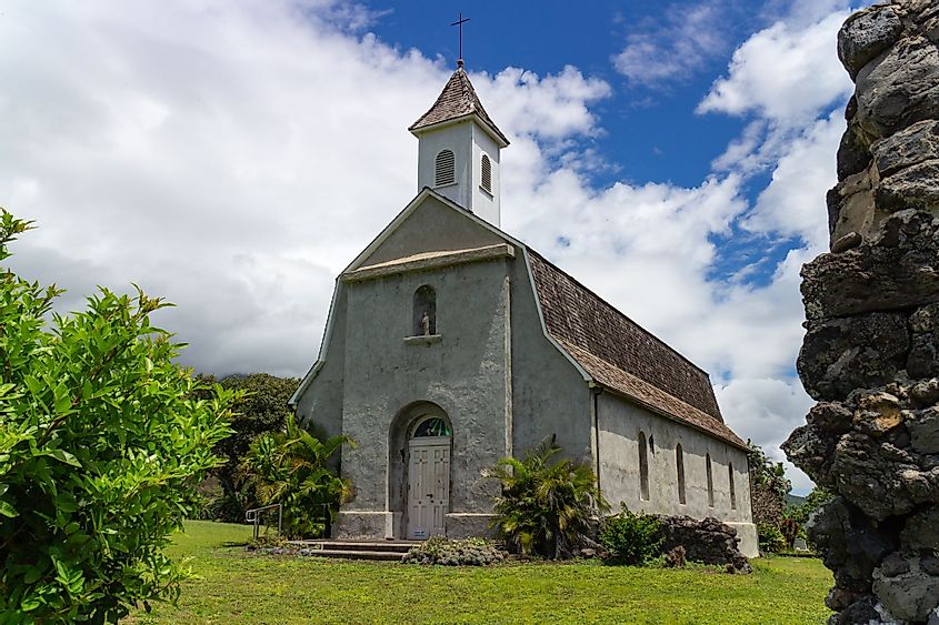 St. Joseph - Historical old church on Maui, Hawaii