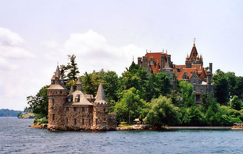 Boldt Castle is a major landmark and tourist attraction in Alexandria Bay, New York