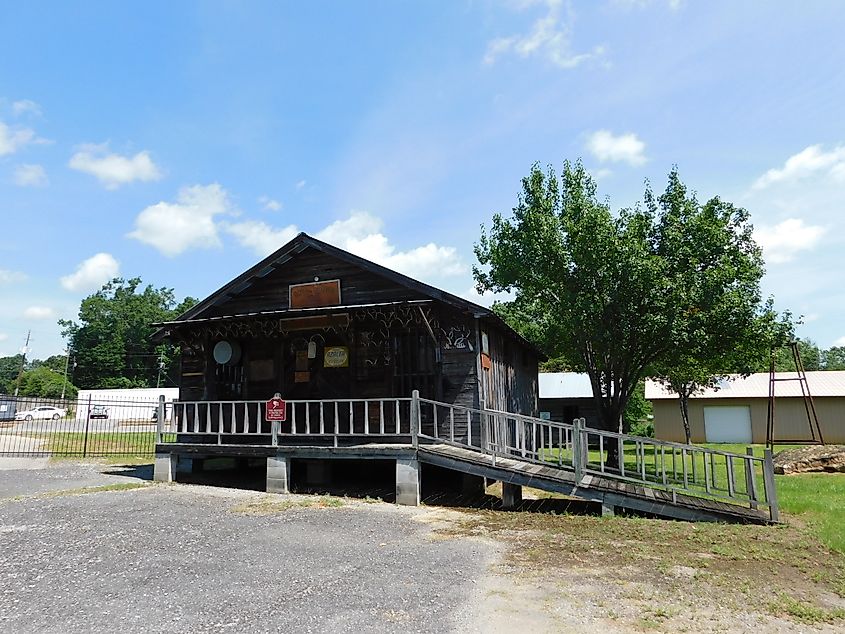 The old-fashioned Old Country Store in Gilbertown, Alabama