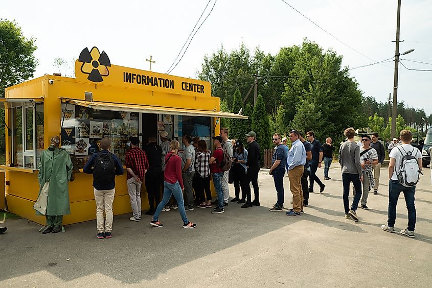 Chernobyl Exclusion Zone, Ukraine - June 23, 2019
