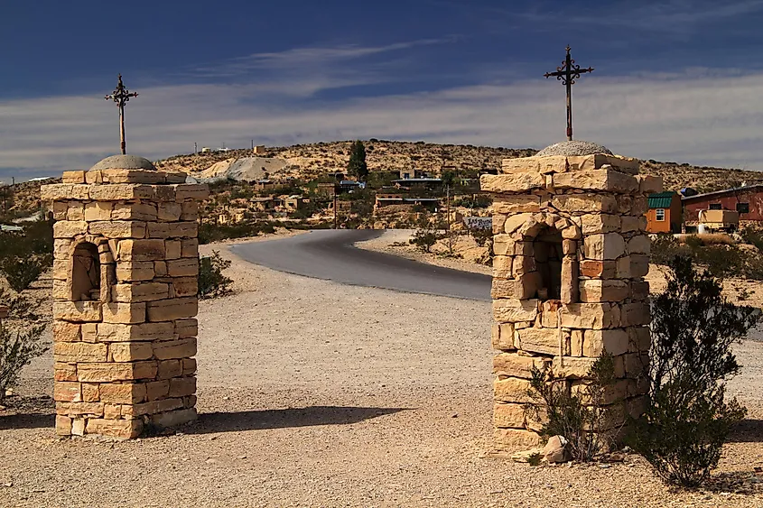 Historic Terlingua, Texas.