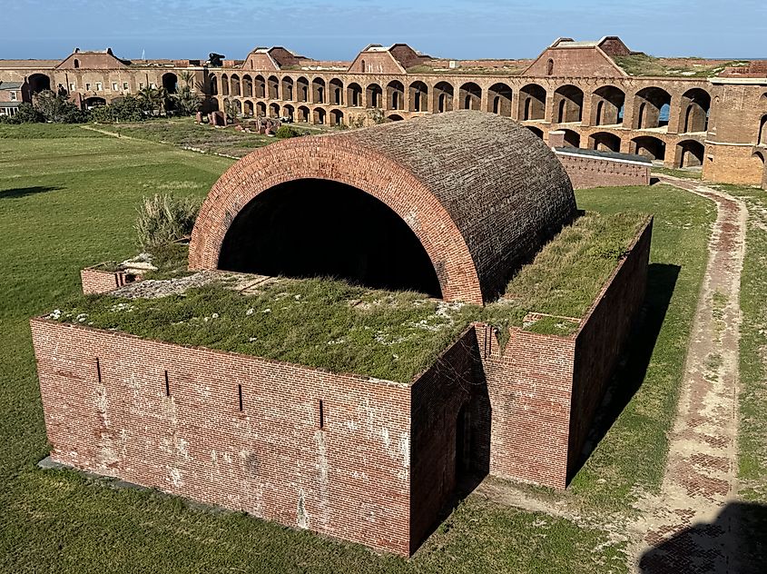 Fort Jefferson in Dry Tortugas National Park.