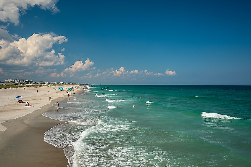 North Topsail Beach, North Carolina.