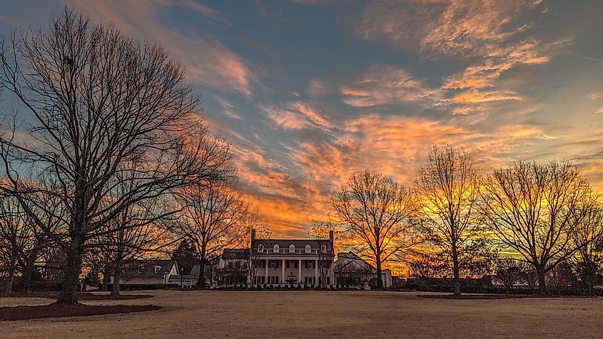 President's Mansion, Auburn University, Auburn, Alabama