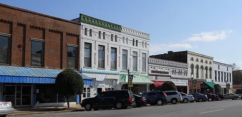Talladega Courthouse Square Historic District.