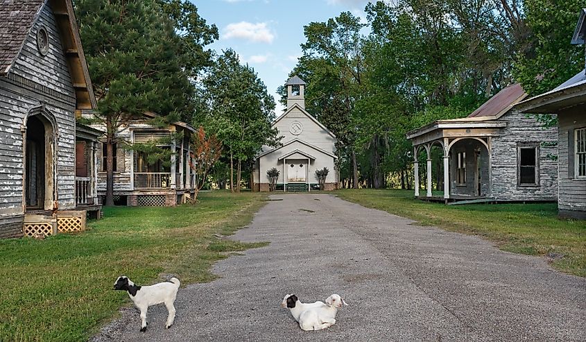 Old town, Millbrook, Alabama.