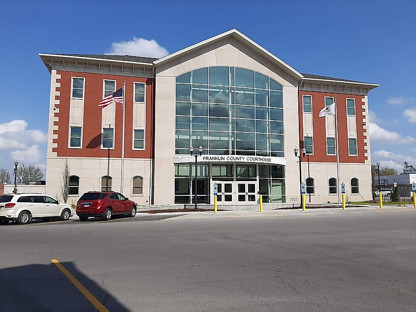 Franklin County Courthouse in Benton, Illinois