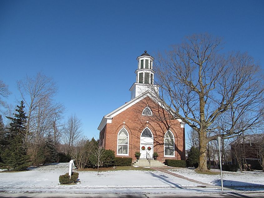 Williston Congregational Church in Williston, Vermont