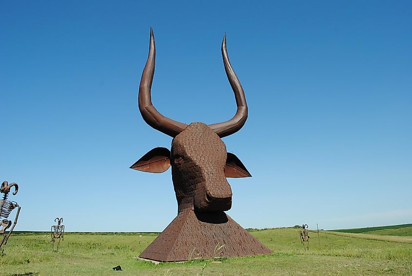 Porter Sculpture Park, near Montrose, South Dakota