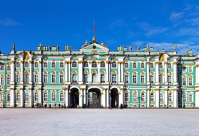 St. Petersburg. Palace Square. Winter Palace