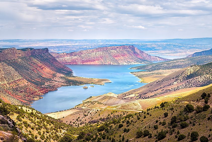 Sheep Creek Overlook in Manila, Utah near Flaming Gorge National Park