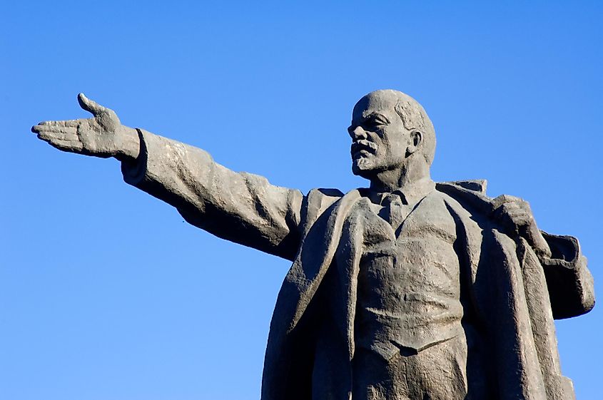 Statue of Vladimir Lenin