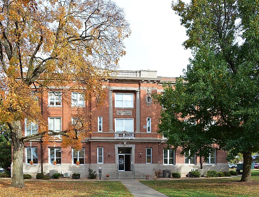 Christian County Courthouse in Ozark, Missouri