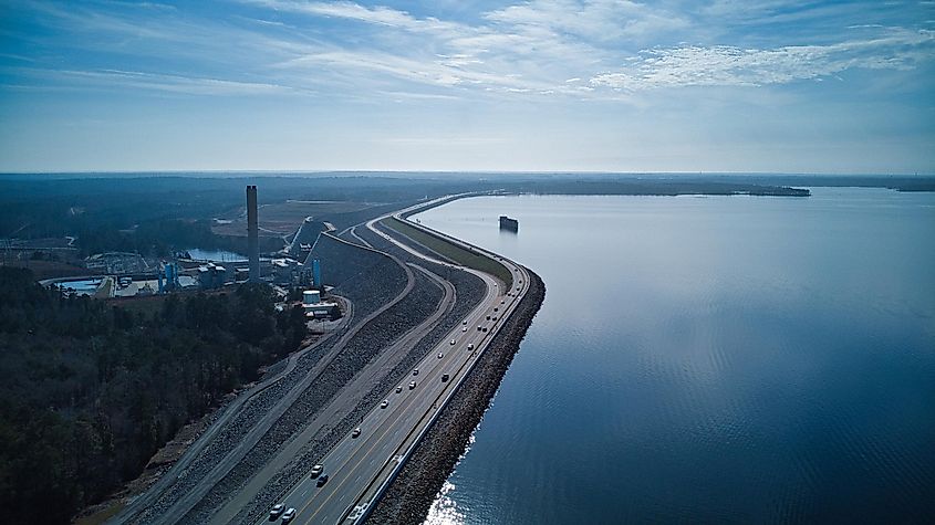 Lake Murray near Chapin, South Carolina